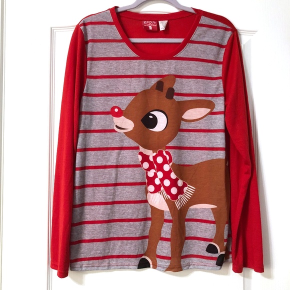 rudolph the red nosed reindeer t shirt